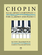 cover Famous Transcriptions for Clarinet and Piano Cover